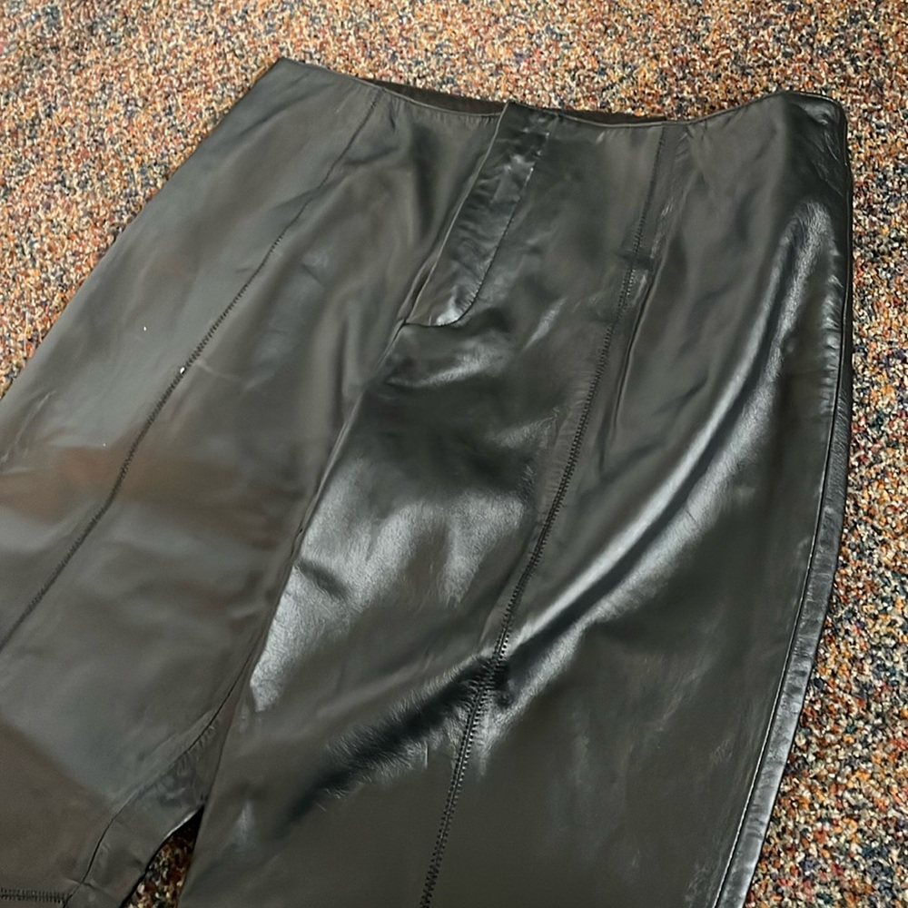 Size 6 genuine leather pants